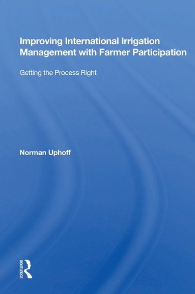 bokomslag Improving International Irrigation Management With Farmer Participation