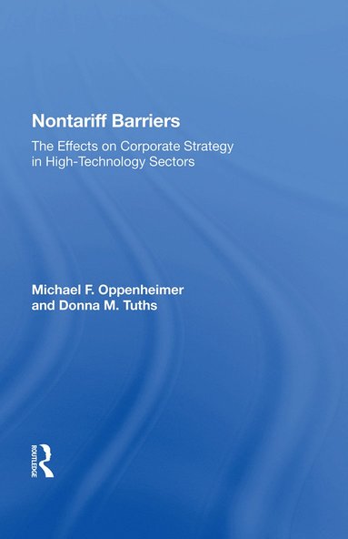 bokomslag Nontariff Barriers