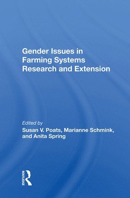 Gender Issues In Farming Systems Research And Extension 1