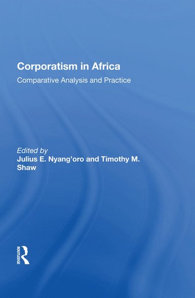 bokomslag Corporatism in Africa