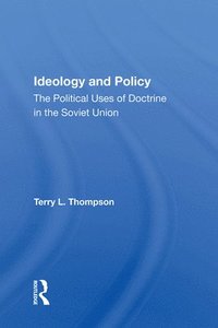 bokomslag Ideology And Policy