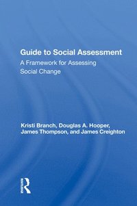 bokomslag Guide To Social Impact Assessment