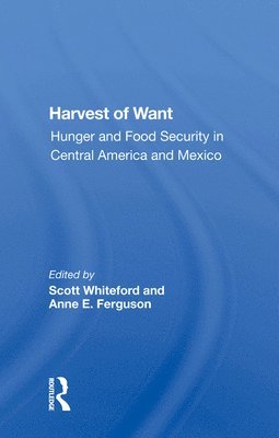 Harvest Of Want 1