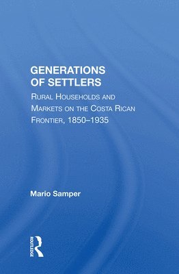 bokomslag Generations of Settlers