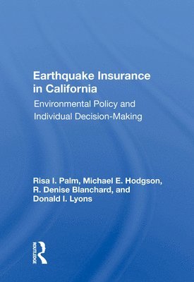 bokomslag Earthquake Insurance in California