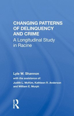 Changing Patterns Of Delinquency And Crime 1