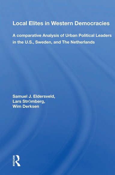 bokomslag Local Elites In Western Democracies