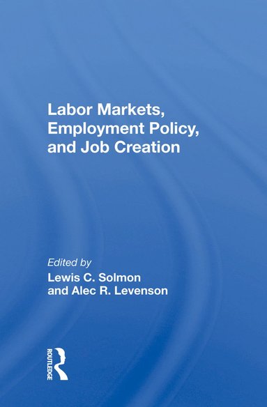 bokomslag Labor Markets, Employment Policy, and Job Creation