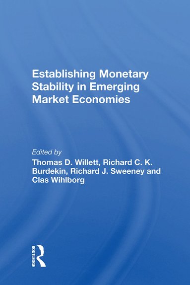 bokomslag Establishing Monetary Stability In Emerging Market Economies