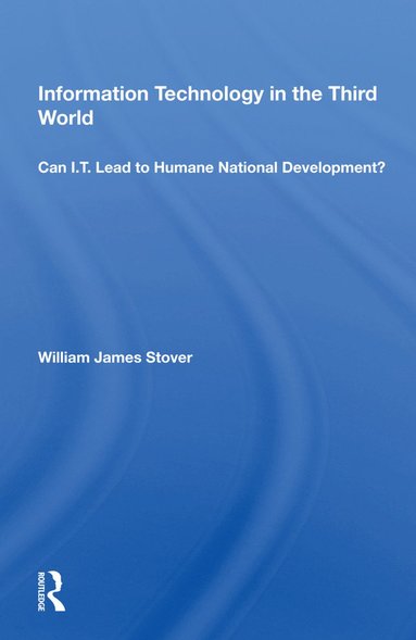 bokomslag Information Technology in the Third World