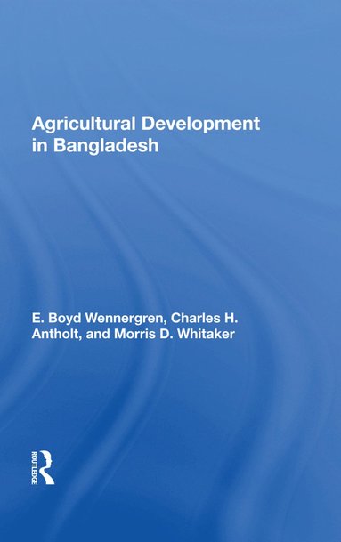 bokomslag Agricultural Development in Bangladesh