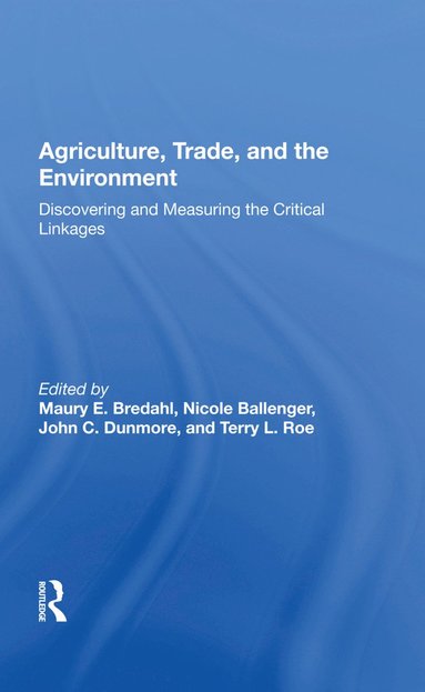 bokomslag Agriculture, Trade, and the Environment