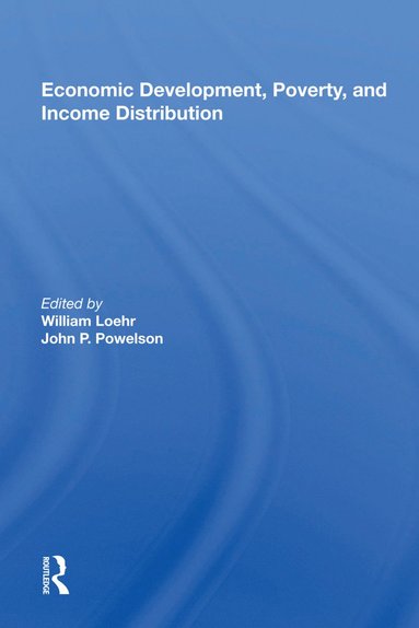 bokomslag Economic Development, Poverty, And Income Distribution