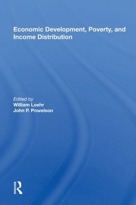 Economic Development, Poverty, And Income Distribution 1