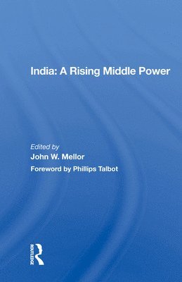 bokomslag India: A Rising Middle Power