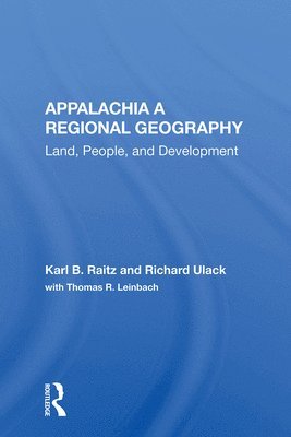 Appalachia: A Regional Geography 1