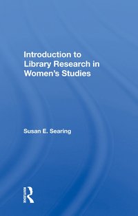 bokomslag Introduction To Library Research In Women's Studies