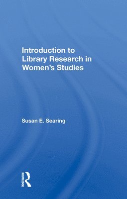 Introduction to Library Research in Women's Studies 1