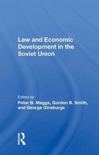 bokomslag Law And Economic Development In The Soviet Union