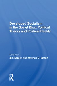 bokomslag Developed Socialism In The Soviet Bloc