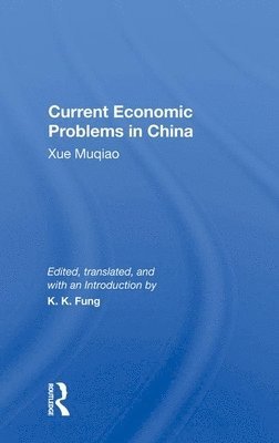 bokomslag Current Economic Problems In China