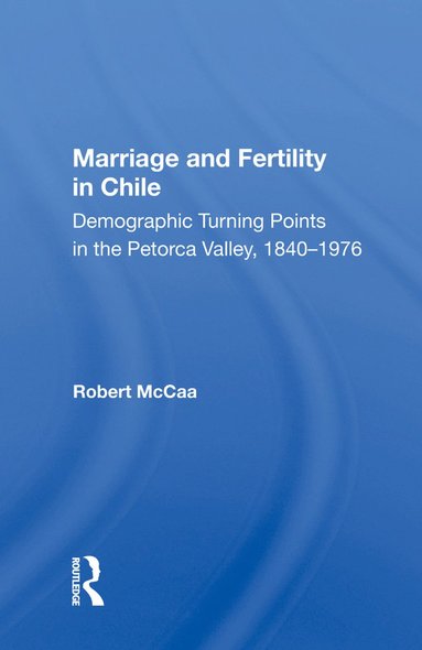 bokomslag Marriage And Fertility In Chile