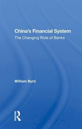 bokomslag China's Financial System