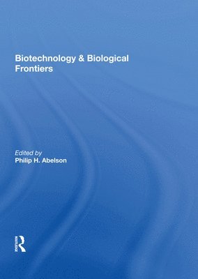 Biotechnology And Biological Frontiers 1