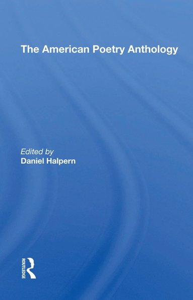 bokomslag American Poetry Anthology