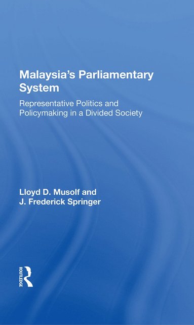 bokomslag Malayasia's Parliamentary System