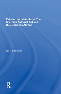 bokomslag Extraterritorial Antitrust