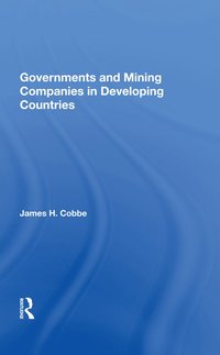 bokomslag Governments And Mining Companies In Developing Countries