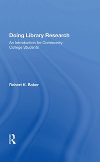 bokomslag Doing Library Research