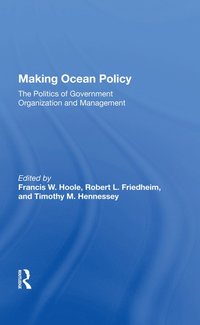 bokomslag Making Ocean Policy