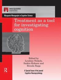 bokomslag Treatment as a tool for investigating cognition