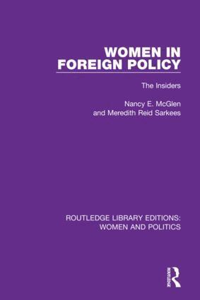Nancy E. McGlen, Meredith Reid Sarkees - Women in Foreign Policy, Inbunden