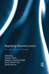 bokomslag Regulating Preventive Justice