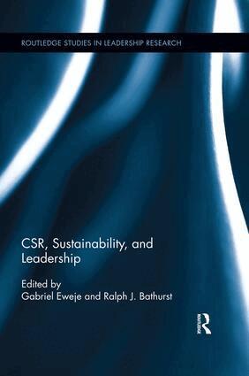 Gabriel Eweje, Ralph Bathurst - CSR, Sustainability, and Leadership, Häftad