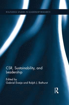 bokomslag CSR, Sustainability, and Leadership