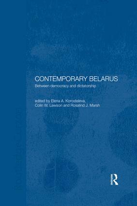 Elena Korosteleva, Colin Lawson, Rosalind Marsh - Contemporary Belarus, Häftad