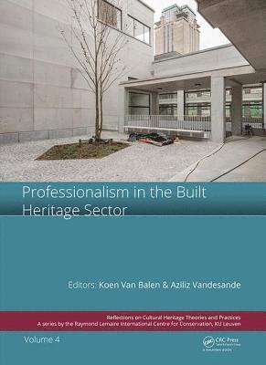 bokomslag Professionalism in the Built Heritage Sector