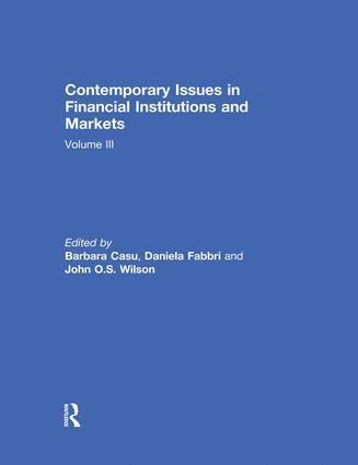 Contemporary Issues in Financial Institutions and Markets 1