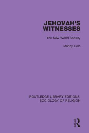 Marley Cole - Jehovah's Witnesses, Inbunden