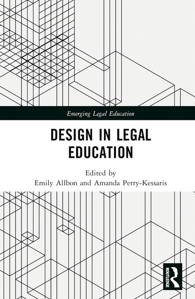 Emily Allbon, Amanda Perry-Kessaris - Design in Legal Education, Inbunden