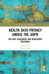 bokomslag Health Data Privacy under the GDPR