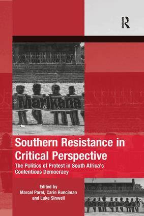 Marcel Paret, Carin Runciman, Luke Sinwell - Southern Resistance in Critical Perspective, Häftad