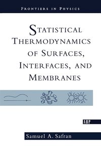 bokomslag Statistical Thermodynamics Of Surfaces, Interfaces, And Membranes