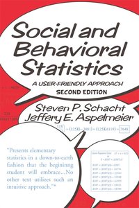 bokomslag Social and Behavioral Statistics