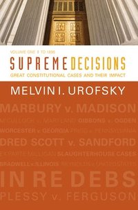 bokomslag Supreme Decisions, Volume 1