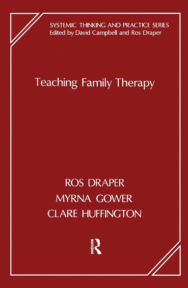 bokomslag Teaching Family Therapy